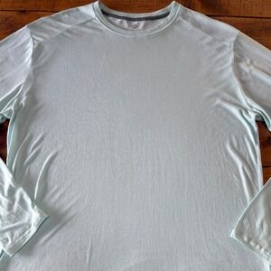 Free Fly Mens Performance Bamboo Apparal Long Sleeve Lightweight Shirt Size XL